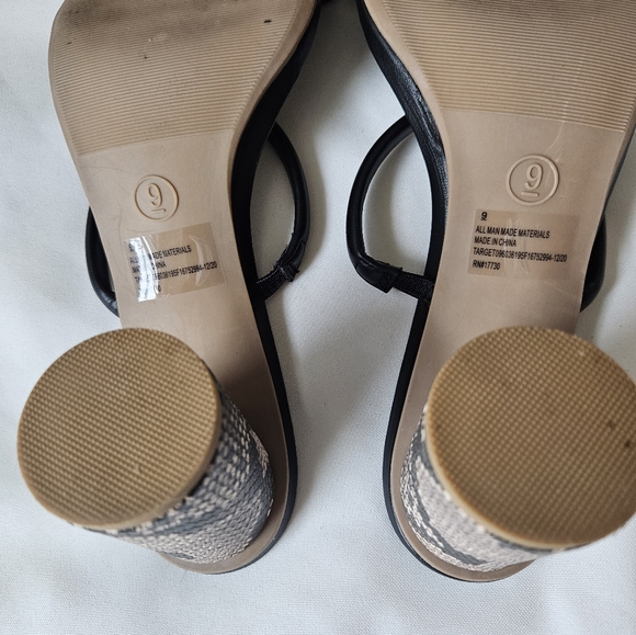 Beautiful Black heel slides. - Picture 5 of 5